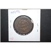 Image 2 : 1849 Large One Cent; Large Numbers; EST. $80-100