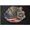 Image 1 : The Police Officer-An American Hero; Police Commerative Belt Buckle; EST. $5-10