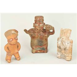 - Pre-Columbian Figurines (3 items)