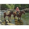 Image 1 : Fred Fellows - Swan River Crossing