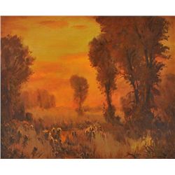Rod Goebel - Orange Sunset