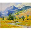 Image 1 : Phil Starke - Blue Mountains, Trees and Stream