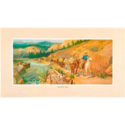 Oscar Edmund Berninghaus - The Relief Train