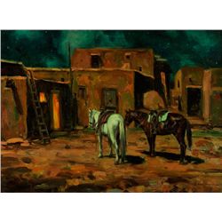 Karl Thomas - Midnight at Taos Pueblo