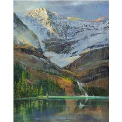 Gil Dellinger - Lake O'Hara; Where Sargent Painted