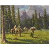 Image 1 : Jim Rey - Cowboys in Mountainscape