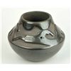 Image 1 : San Ildefonso Pueblo - Incised Blackware Avanyu Pot