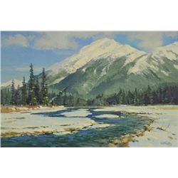 Paul Strisik - Winter at Kootenay, Alberta