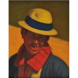 Elias Rivera - Man Wearing a Yellow Hat