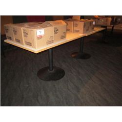 Restaurant Dining Tables 48"x30" QTY(4)