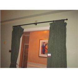 Curtains w/ Rod