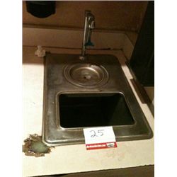 Stainless Sink 15"x21"