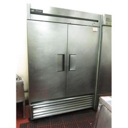 True 54" 2 Door SS Refrigerator