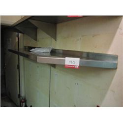 SS Wall Shelf w/ Angled Corners