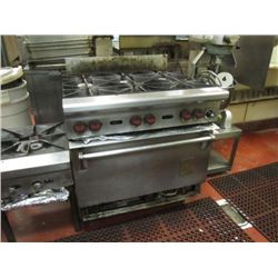Wolf Gas 6 Burner Range w/ Oven