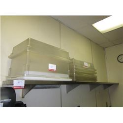 S.S. 10' Wall Shelf