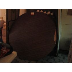 Round Wood Tables QTY(2)