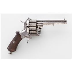 French 20-Shot Duplex Double Action Pinfire Revolver