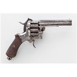 French 20-Shot Duplex Double Action Pinfire Revolver