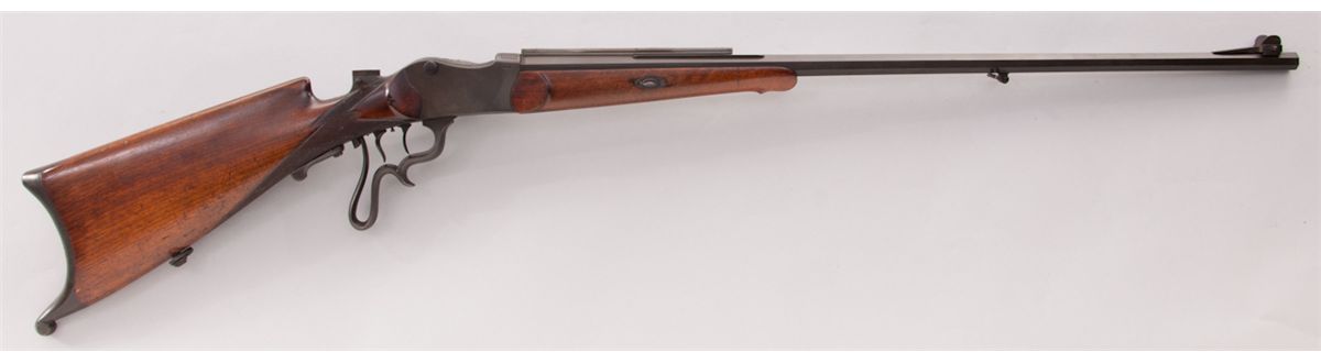 Unmarked German Falling Block Schutzen Rifle