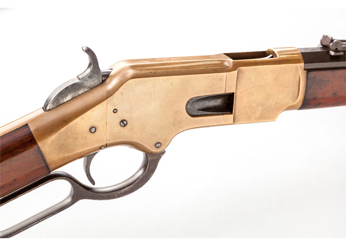 Henry Marked Winchester Model 1866 2nd Model Lever Action Rifle