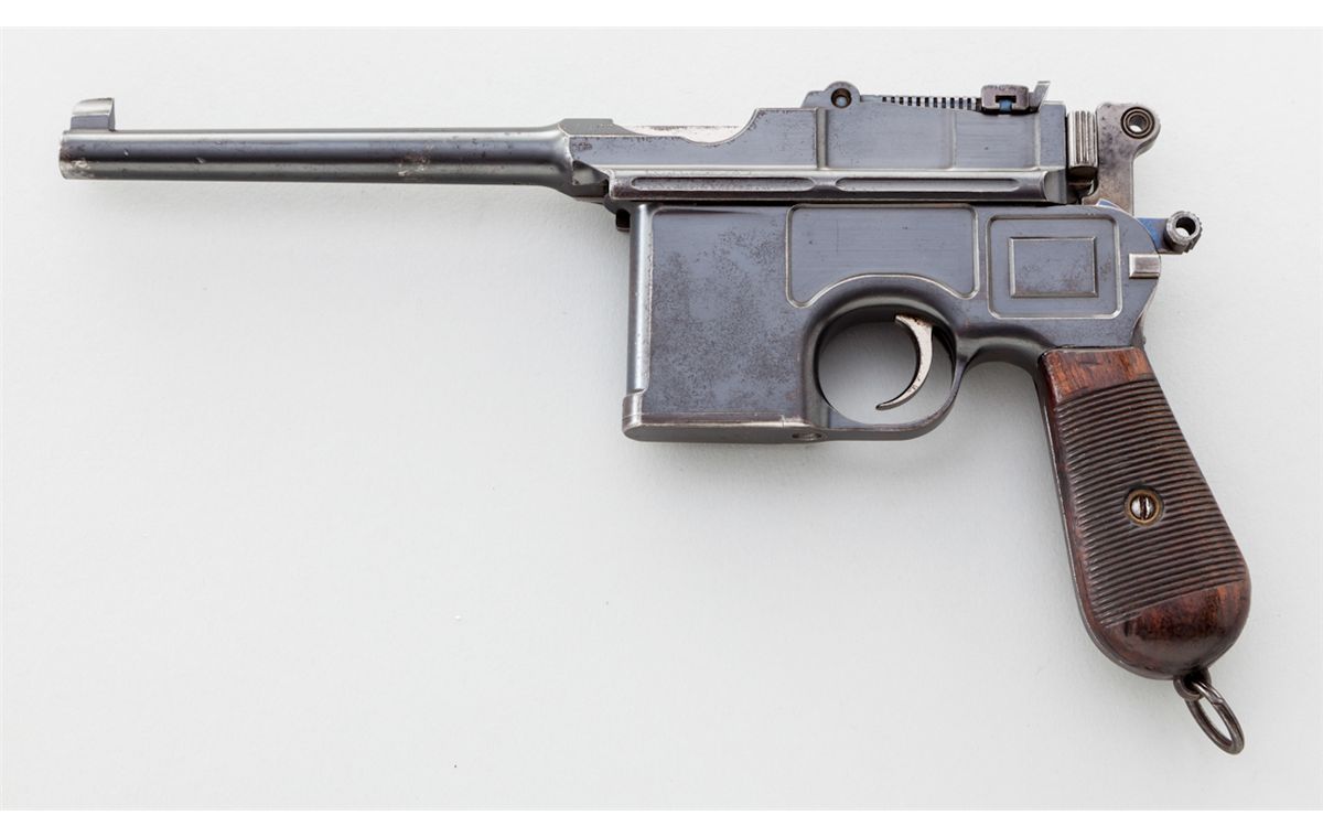 Early Small Hammer C96 Mauser SemiAutomatic Pistol