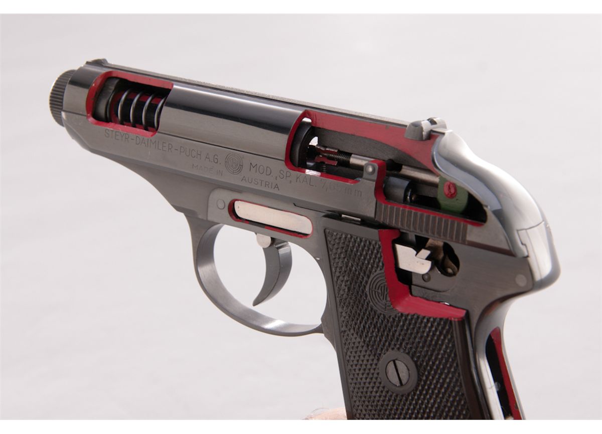 Factory Cutaway Steyr Model SP Semi-Automatic Pistol