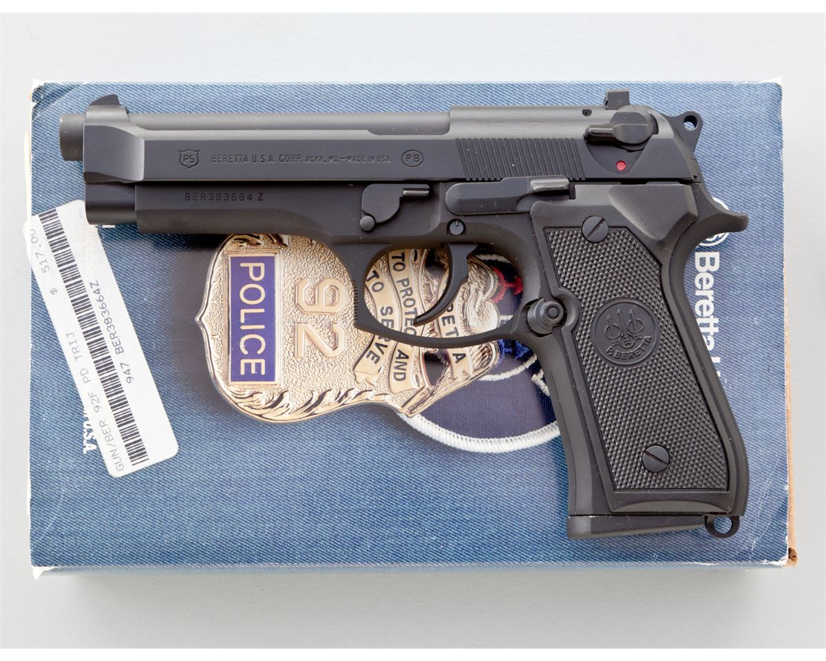 Beretta Model 92FS Police Special Semi-Automatic Pistol