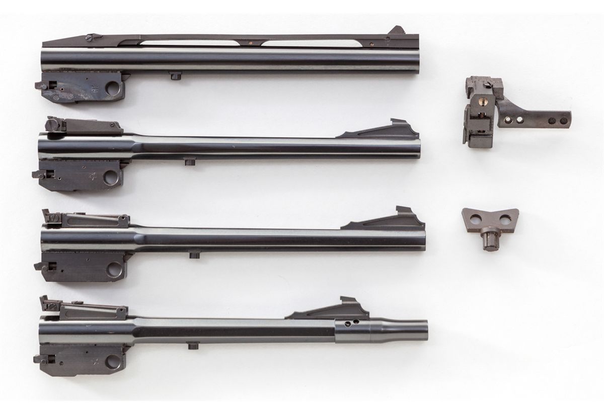 Lot of 4 Thompson Center Contender Barrels Only