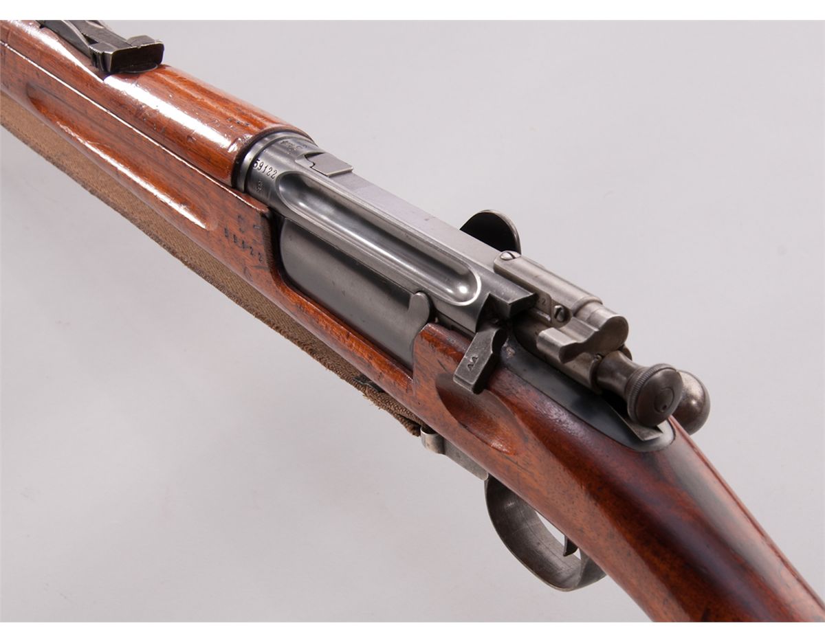 Norwegian Krag Jorgensen Model 1894 Bolt Action Rifle