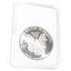 Image 2 : LIBERTY SILVER EAGLE 1oz BULLION COIN *RARE TONED MS68+ GRADE!!