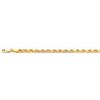 Image 1 : HOLLOW ROPE D.C 80 5.0mm 22in. 15.7 grs 14kt Y Gold