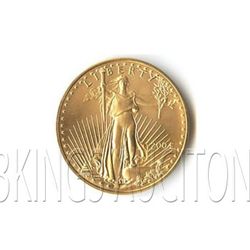 One-Tenth Ounce 2004 US American Gold Eagle Uncirculate
