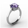 Image 1 : Tanzanite 1.55 ctw Ring 14kt White Gold