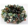 Image 1 : 348.91CTW 8" TOURMALINE CHIPPED STONE BRACELET PHILIPPI