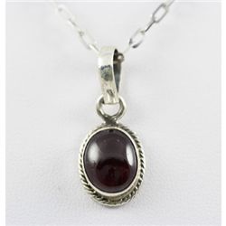 11.5ctw Purple Amethyst Silver Pendant