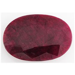 Ruby125.80ctw Loose Gemstone39x27mmOvalCut