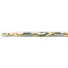 Image 1 : FIGAROPE (ITALY) 9.0mm 9in. 64.1 grs 14kt 2tone Gold