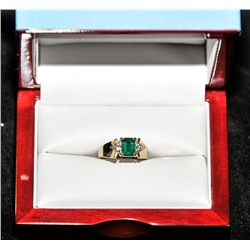 14k gold diamond ring