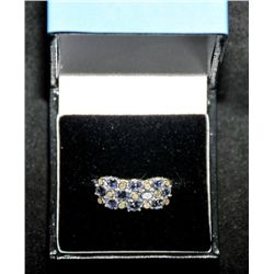 Tanzanite and diamond ring
