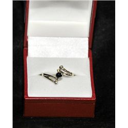 .40carat black diamond estate ring