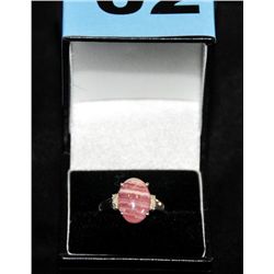 Diamond and gemstone ring