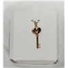 Image 1 : 10k gold key charm