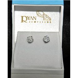 925 silver crystal earrings