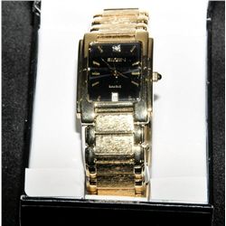 Mans diamond /Date Elgin watch. New/works