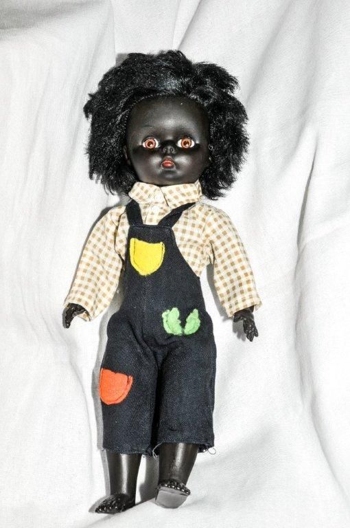 1950s black roddy doll