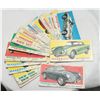 Image 1 : Collection of vintage automobile trading cards