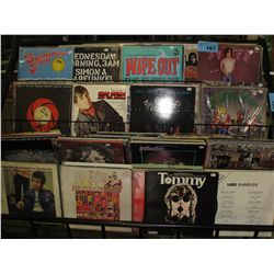 Vintage record collection