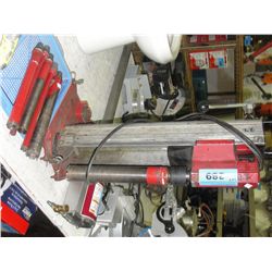 Hilti concrete drill with 5 additional attachments