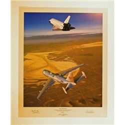 Aviation Art Free Enterprise Machat Shuttle 747